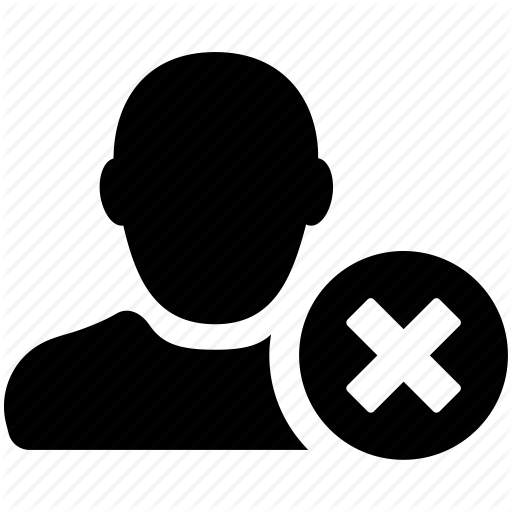 Avatar, Delete, Man, Person, Remove, User, X Icon