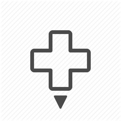 Arrow, Down, Dpad, One, Xbox Icon