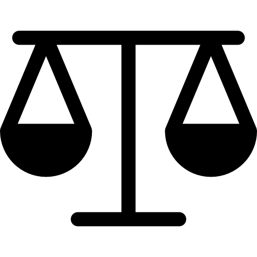 Balancing Scale Outline Icons Free Download