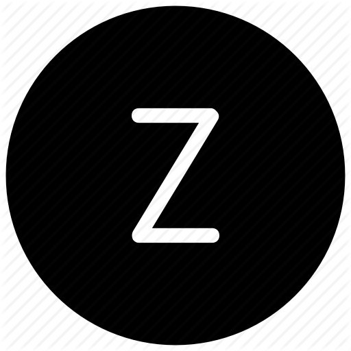 Alphabet, Z Icon