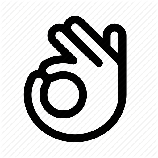 Circle, Gesture, Ok, Okay, Zero Icon