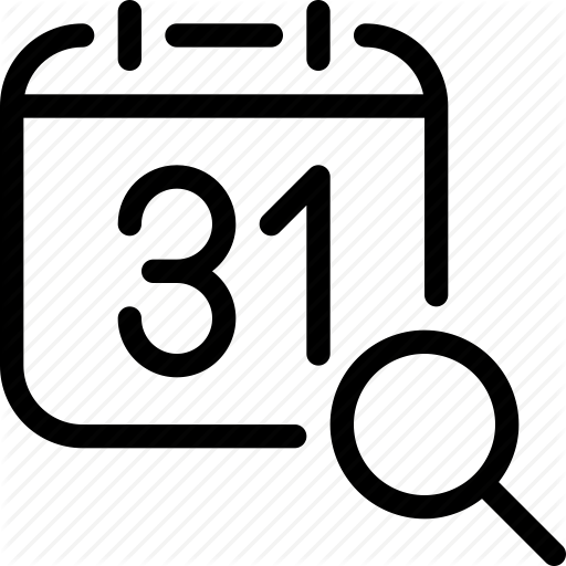 Calendar, Date, Find, Schedule, Search Icon