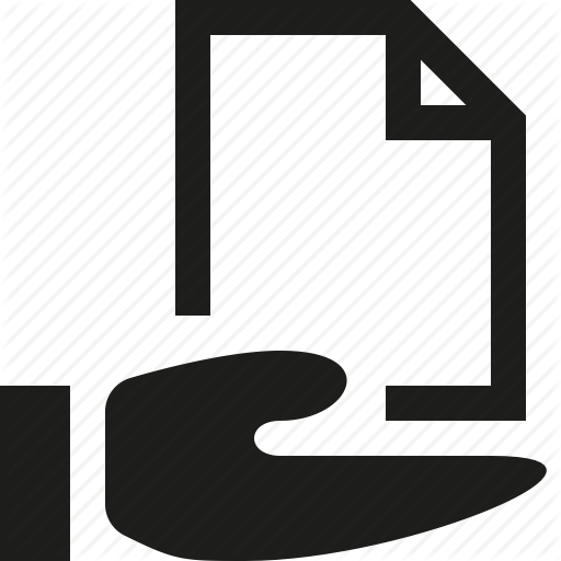 Folder, Hand, Shared Icon