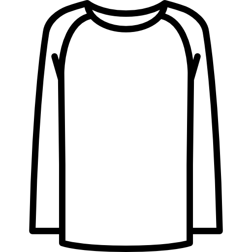 Long Sleeves T Shirt Free Vector Icons Designed