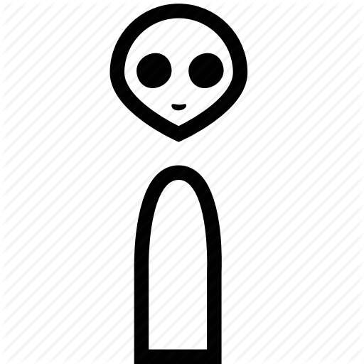 Alien, Iconic, Poeple Icon