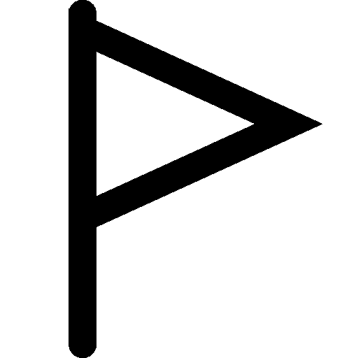 Maps Empty Flag Icon Windows Iconset