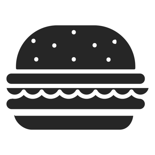 Hamburger Flat Icon Restaurant Icons