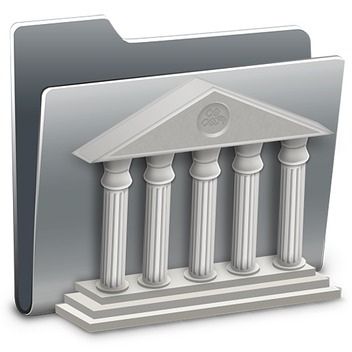 Library, Folder Icon Free Of Hyperion Icons