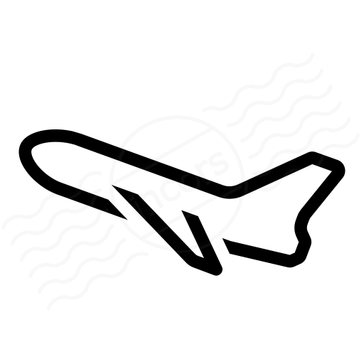 Iconexperience I Collection Airplane Starting Icon
