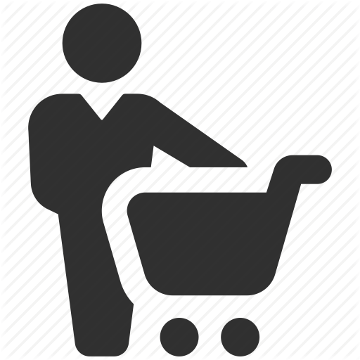 Buyer, Client, Customer, Ecommerce, Shopping, Shopping Cart Icon