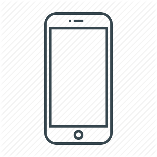 Iphone, Mobile, Phone, Screen, Smartphone Icon