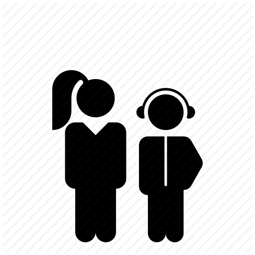 Boy, Children, Friends, Girl Icon