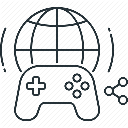 Controller, Game, Gameplay, Network, Online, Share, Sharing Icon