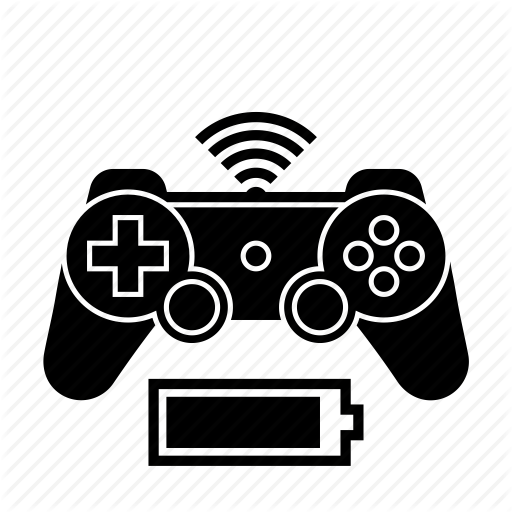 Battery, Controller, Game, Play, Wireless Icon