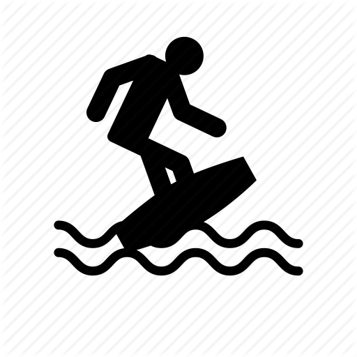 Surfer, Surfing Icon