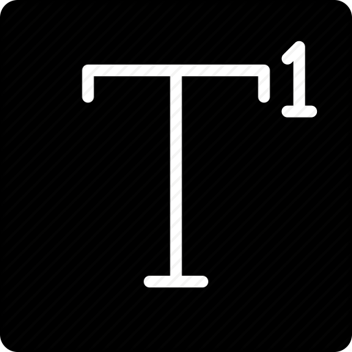 Desktop, Drawing, Publishing, Superscript, Tool Icon