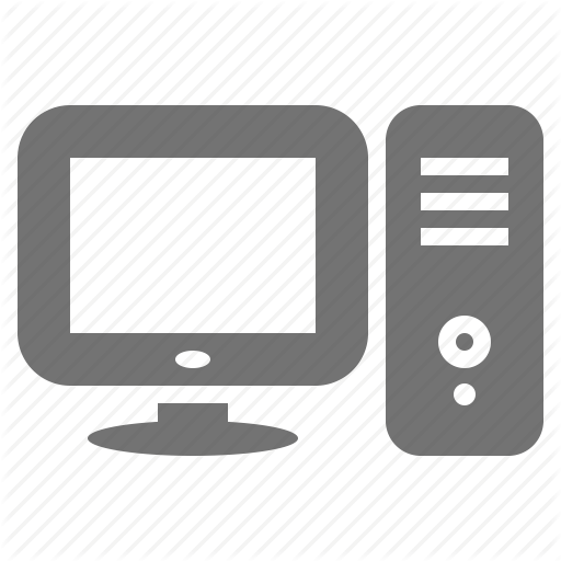 Computer, Desktop, Display, Monitor, Pc, Screen, Work Station Icon