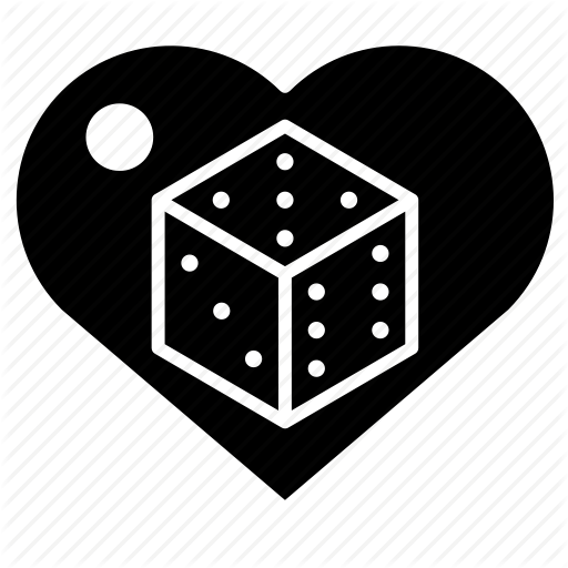 Dice, Game, Hearth, Love, Roleplay, Rpg Icon