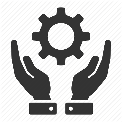 Care, Configuration, Handle, Hands, Service, Support, System Icon