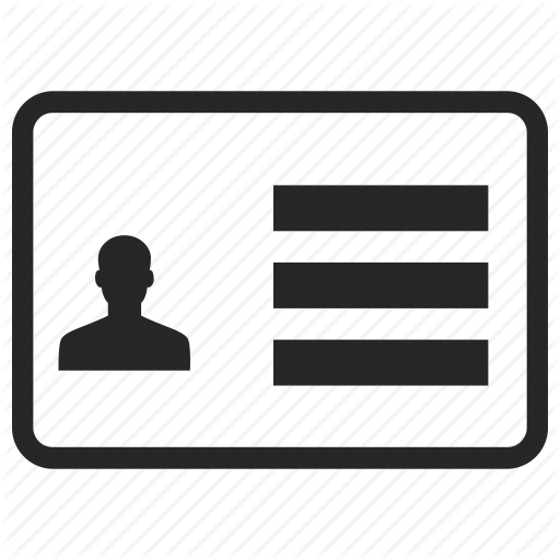 Id Card Icon Png Png Image