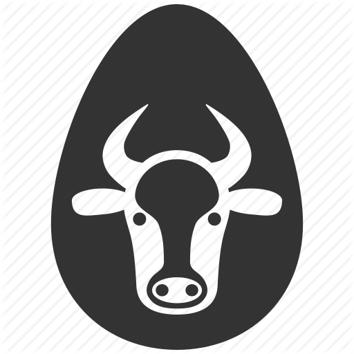 Bull, Cattle, Cow, Creation, Egg, Ideal Beef, Ox Icon