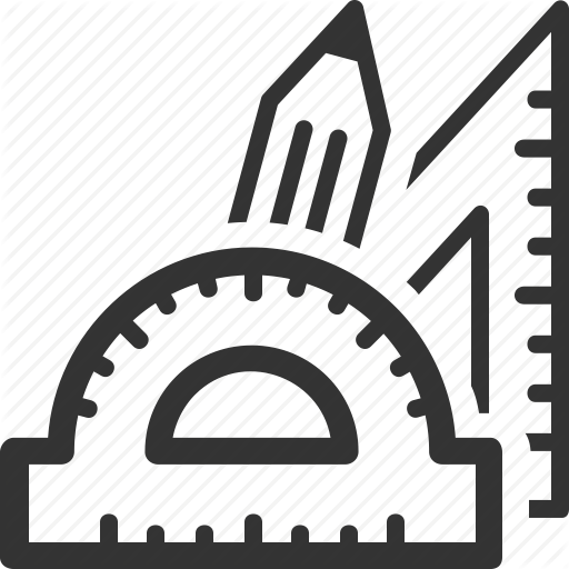 Math And Graphic Design Geometry Graphic Design Math Rulers Icon