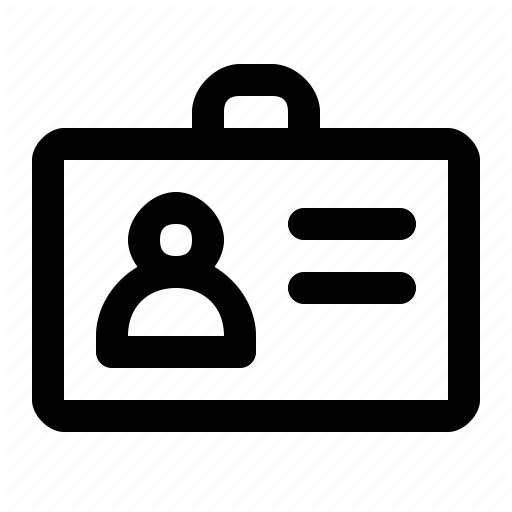 Badge, Card, Id, Identity Icon