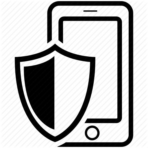 Mobile, Security, Security App, Shield, Smartphone Icon
