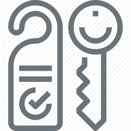 Access, Door, Hanger, Hotel, Key, Room, Tag Icon