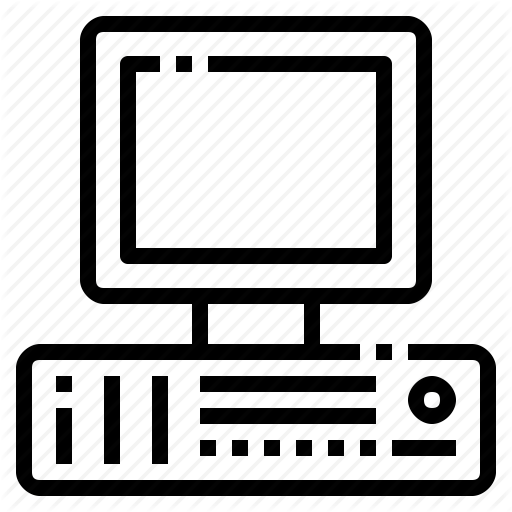 Communication, Computer, Cpu, Desktop, Monitor Icon