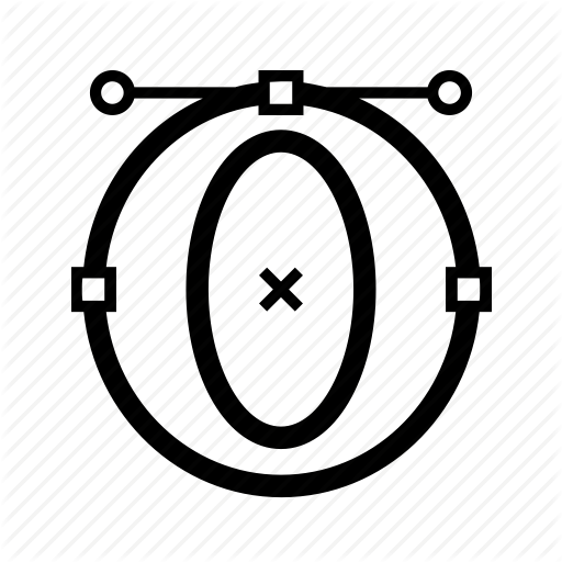 Bezier, Curve, Design, Digital, Draw, Font, Illustrator Icon