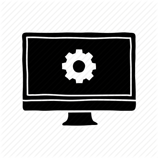 Computer, Desktop, Device, Gear, Imac, Screen, Settings Icon