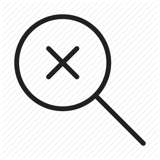 Found, Magnifier, Not, Nothing, Search Icon