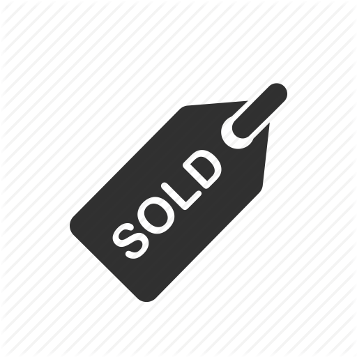 Sold, Sold Tag, Tag, Unavailable Icon