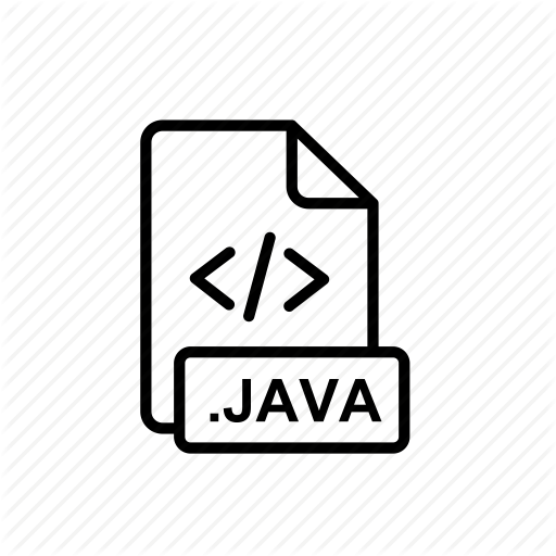 Bar, Code, Extension, File, Java, Script Icon