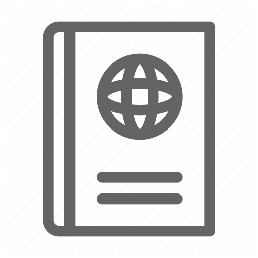 Immigration, International, Passport, Tourism Icon