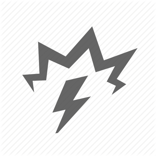 Carefully, Electricity, Energy, High, Lightning, Power, Voltage Icon