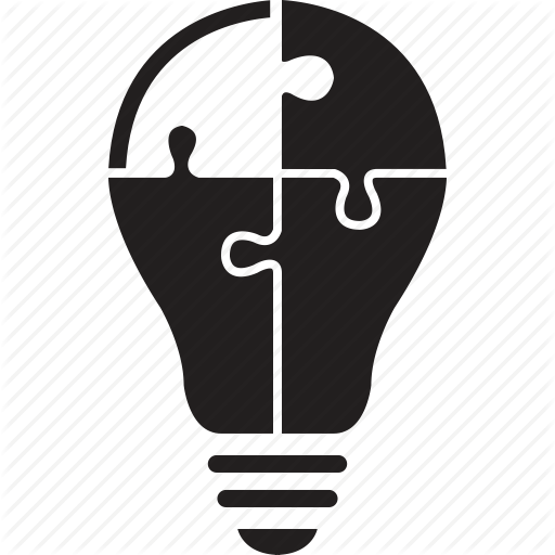 Idea, Implementation, Skill, Solution, Strategy Icon