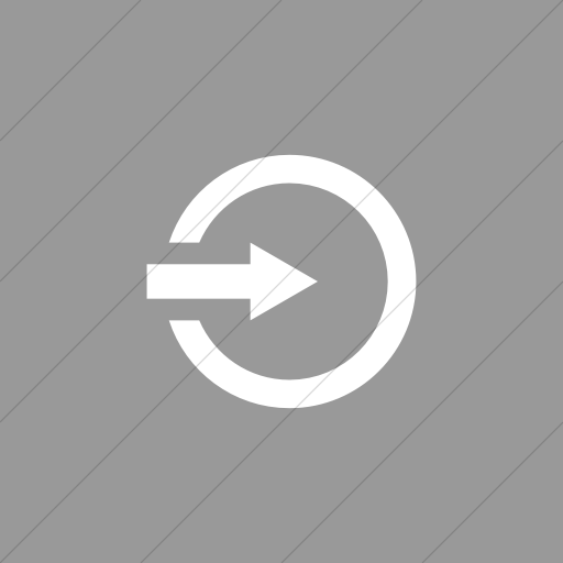 Flat Square White On Light Gray Raphael Arrow Import Icon