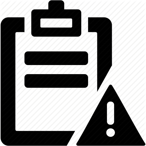 Alert, Clipboard, Important Notes, Important Requests Icon