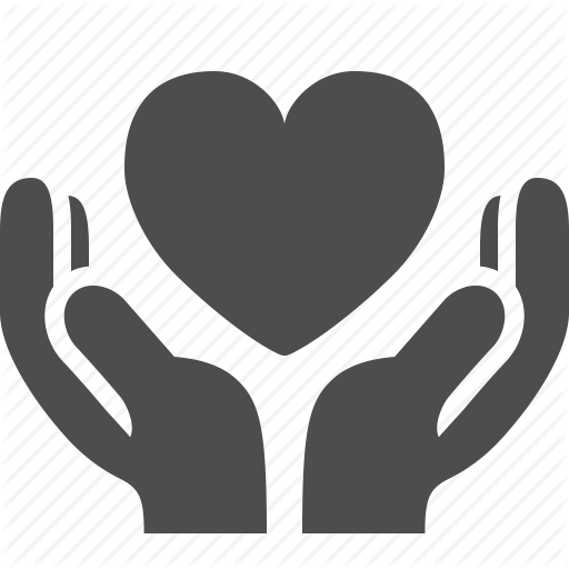 Give, Hand, Hands, Heart, In Love, Love, Share Icon