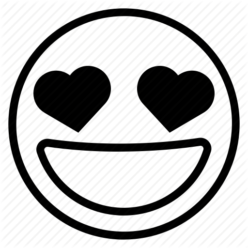 Emoji, Emoticon, Heart, In Love, Love Icon