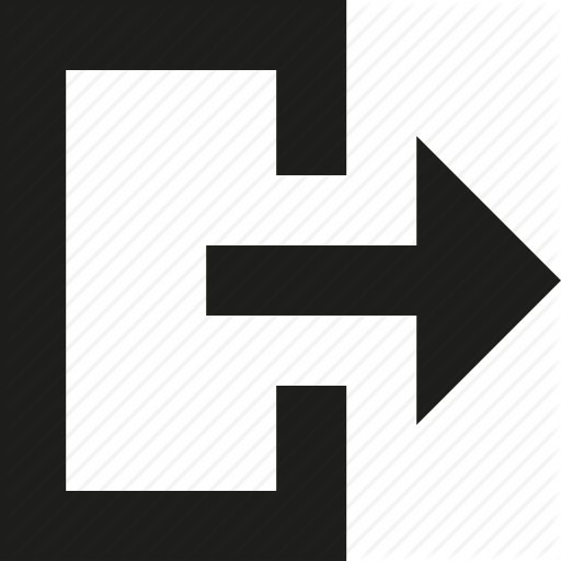 Log, Out Icon