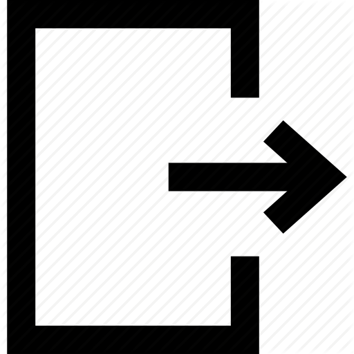 Arrow, Door, Exit, Logout, Out Icon
