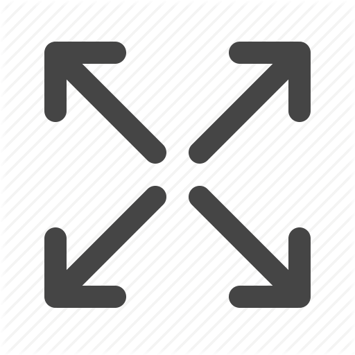 Arrows, Maximize, Zoom Out Icon
