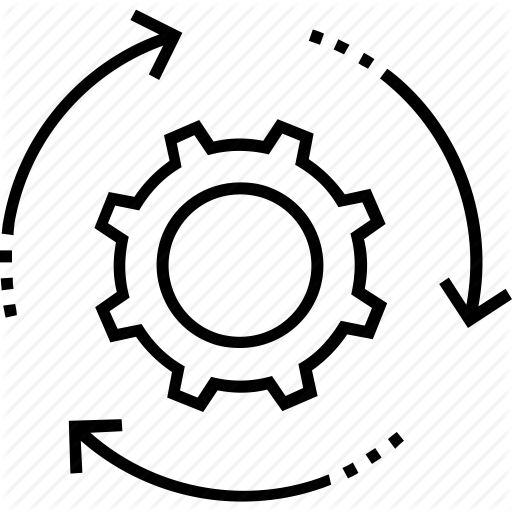 Cog, Cogwheel, Management, Process Management, Processing Icon