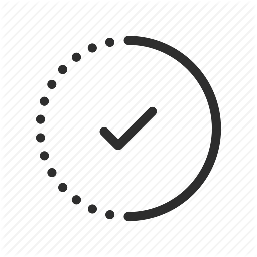 Check, Complete, Loading, Processing, Progress, Tick, Wait Icon