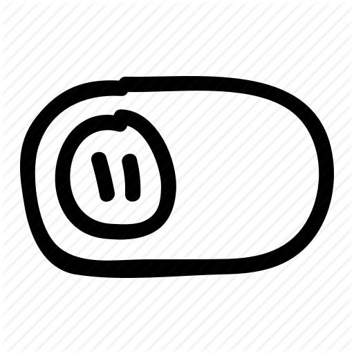 Inactive, Off, Slide, Switch, Toggle Icon