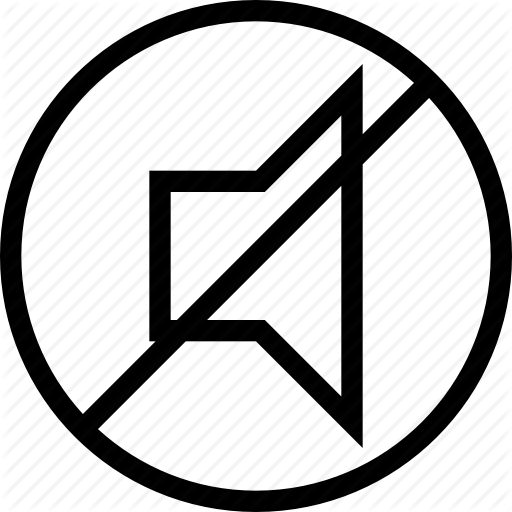 Controls, Device, Function, Inactive, Media, No, Off, Sound Icon