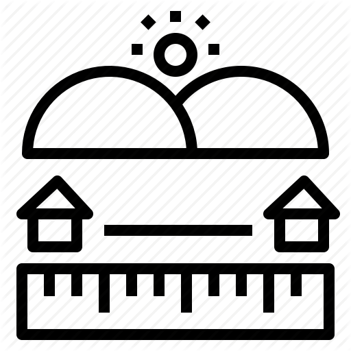 Distance, Measure, Point, Scale, Way Icon